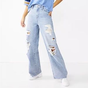 🔥✅☄️⏱️ NWT  SO Goods For Life  The 90’s Jean  Wide Leg  Size 11/30W 🔥✅☄️⏱️